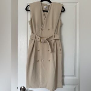 Calvin Klein Light Tan/Beige Dress